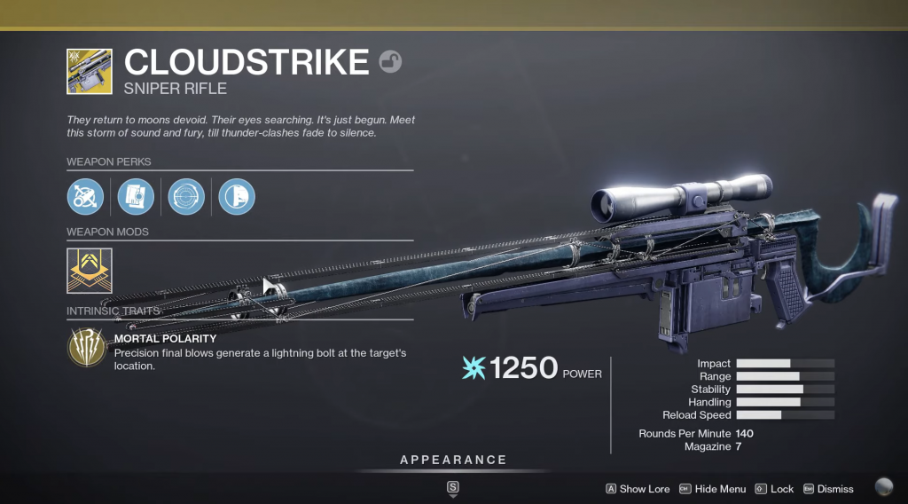 cloudstrike perks