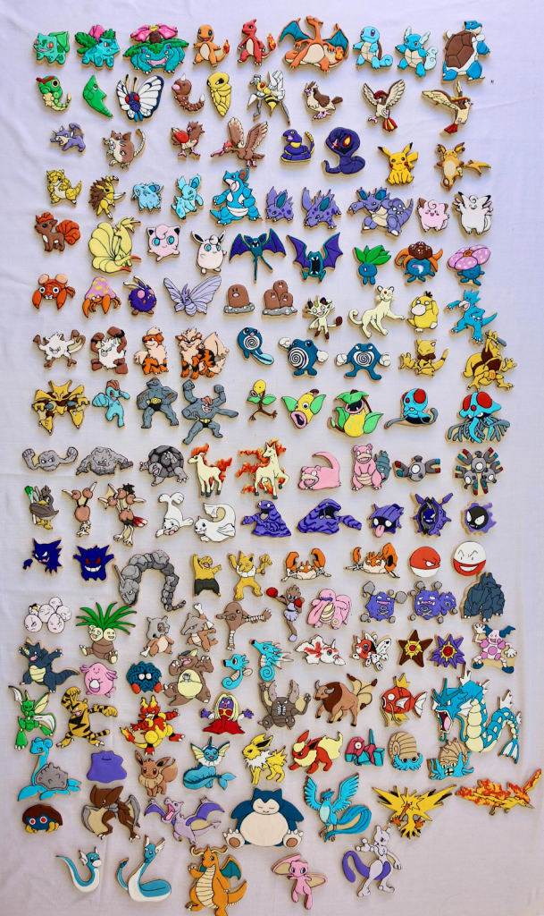 Talented Pokémon fan bakes cookies of all original 151 monsters | GINX ...