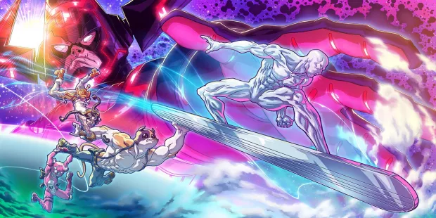 Fortnite superhero abilities silver surfer