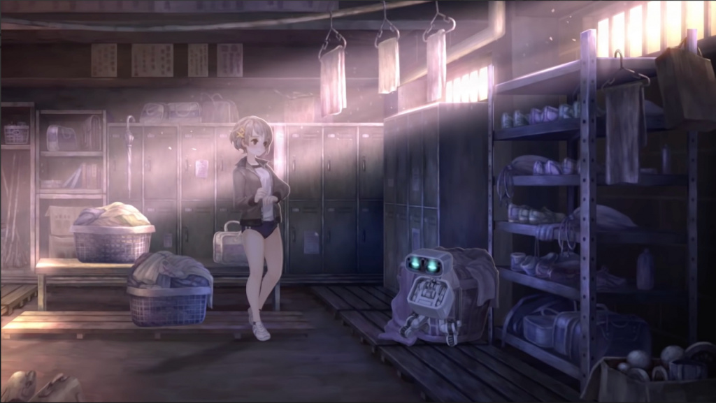 13 Sentinels Aegis Rim lockerroom robot