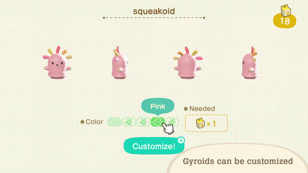All Gyroids in Animal Crossing: New Horizons