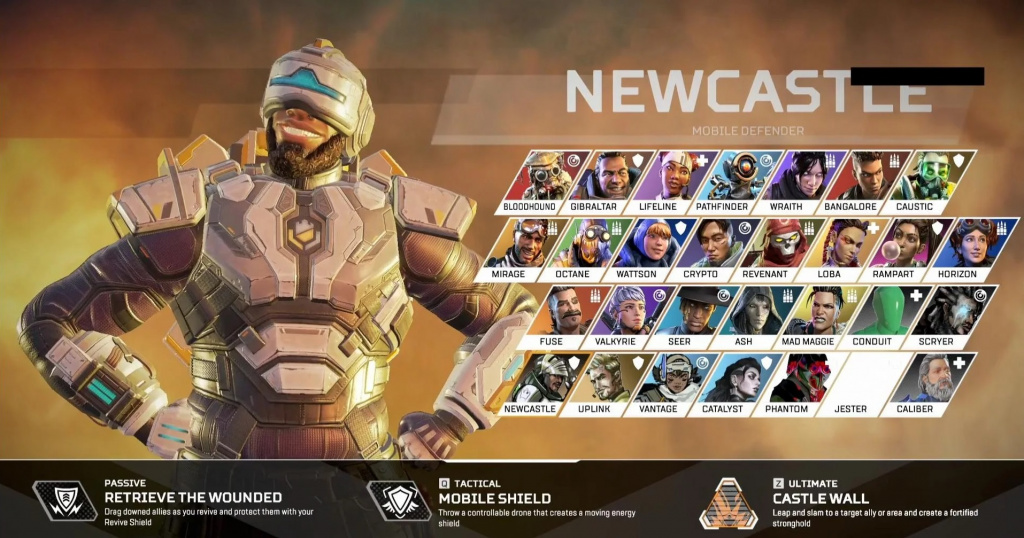 Apex Legends Newcastle abilities release date ultimate tactical passive season 13 leaks details gameplay