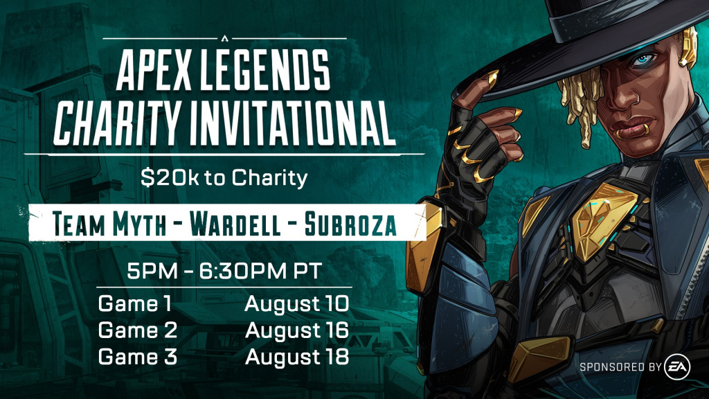 Apex Legends Charity Invitational: Stream, schedule, players, teams