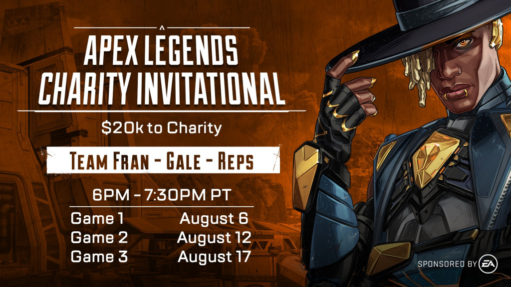 Apex Legends Charity Invitational: Stream, schedule, players, teams