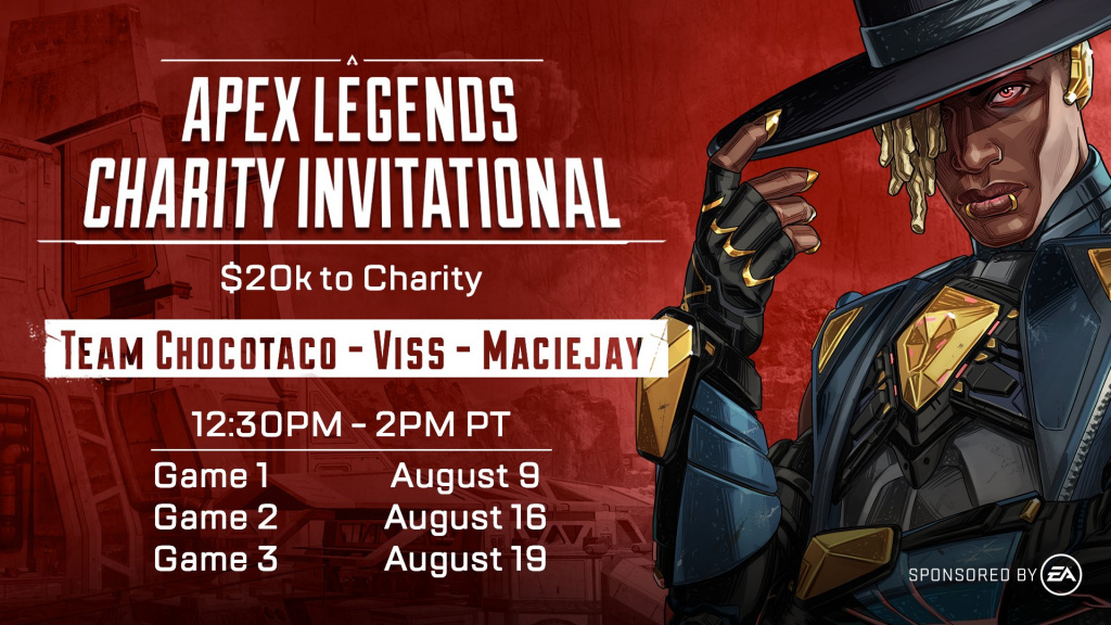 Apex Legends Charity Invitational: Stream, schedule, players, teams