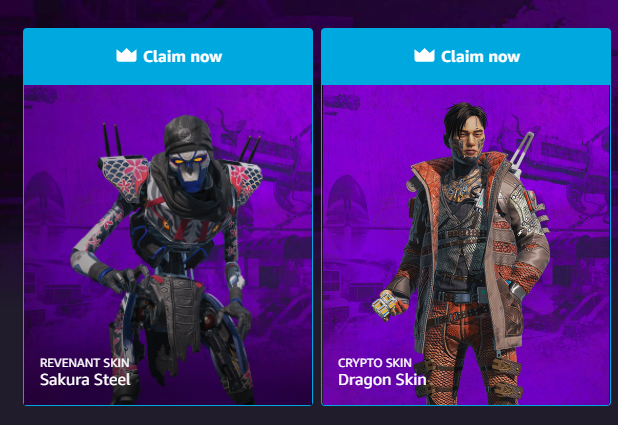 Apex Legends Dragonskin Crypto Prime Gaming How To Get For Free Ginx Esports Tv