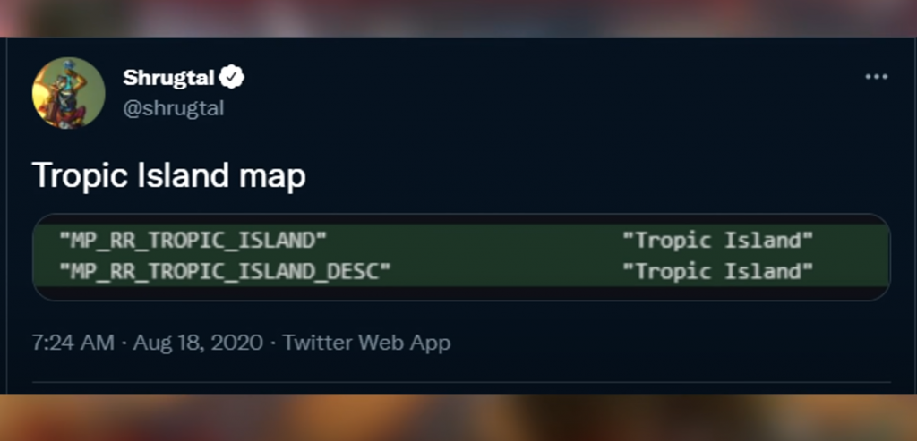 Apex Legends New Season 11 map Tropic Island