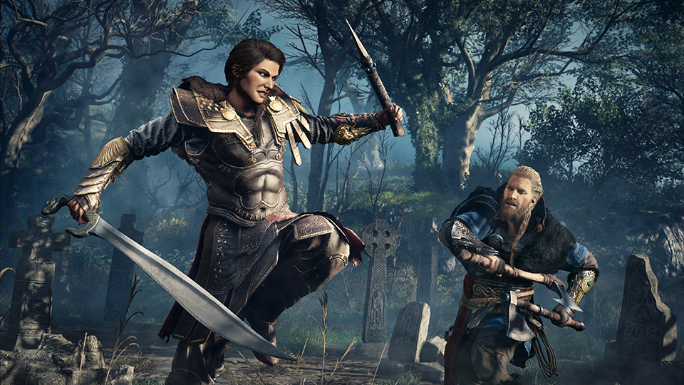 Assassin's Creed crossover stories Eivor Kassandra
