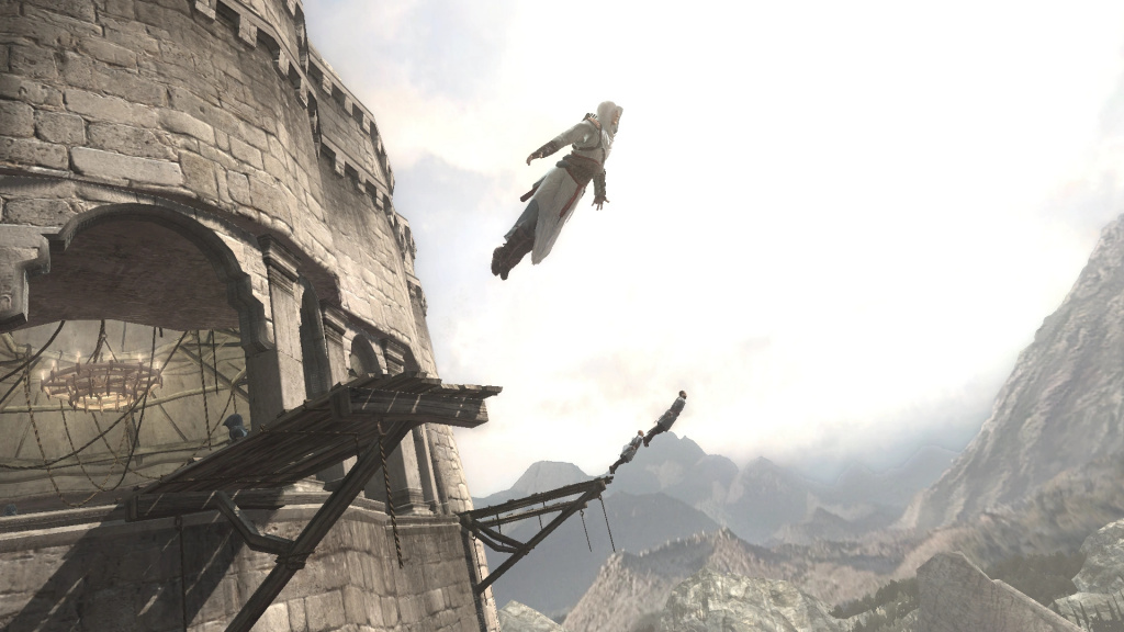 Assassin's Creed leap of faith