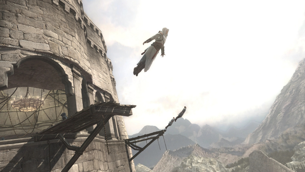 Assassin's Creed leap of faith