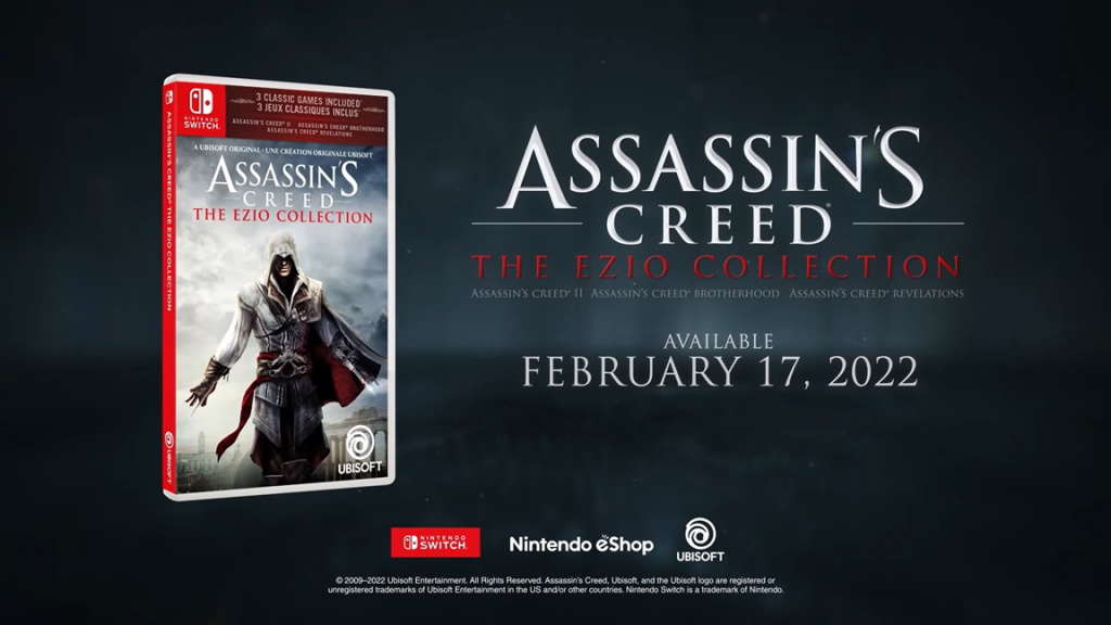 Assassin's Creed: The Ezio Collection Nintendo Switch release date