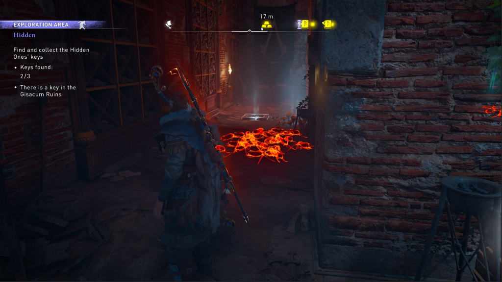 Assassin's Creed Valhalla Hidden Ones Bureau Gisacum Ruins Keyroom