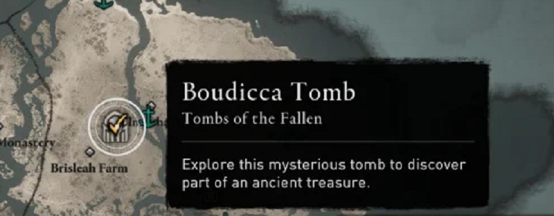 Assassin's creed valhalla tombs of the fallen locations AC rewards how to find
