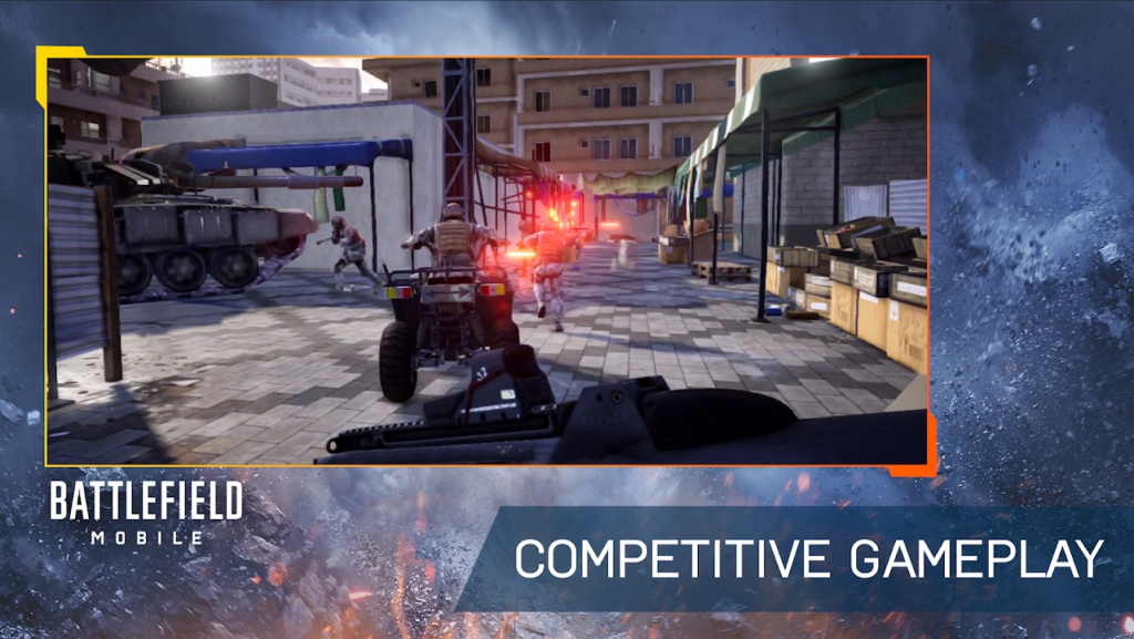 Battlefield Mobile pre-register how to gameplay details destruction classes loadouts maps game modes images screenshots