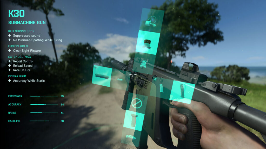 Battlefield 2042 Weapon Customization Cross