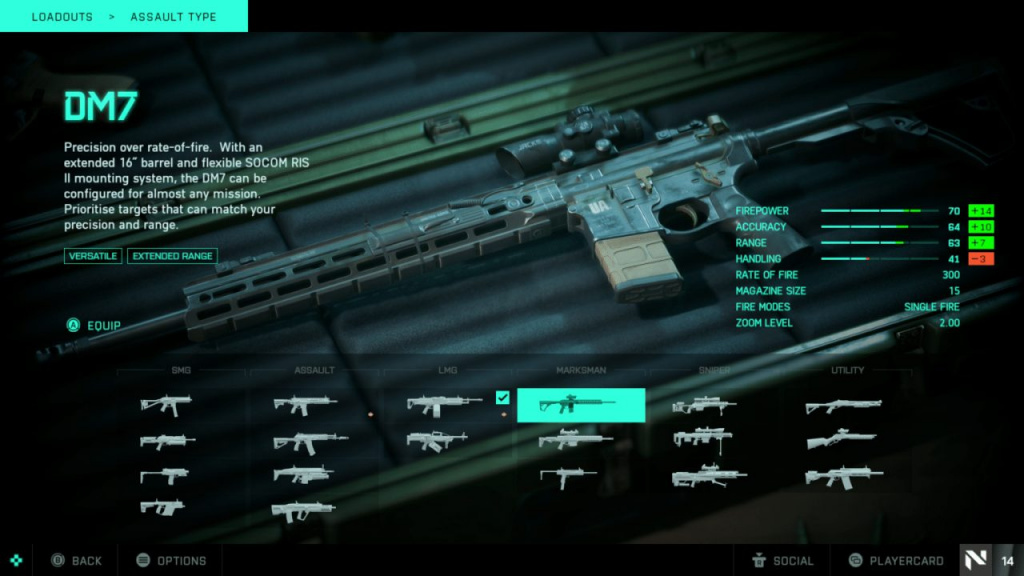 Battlefield 2042 DM7 Best Loadout