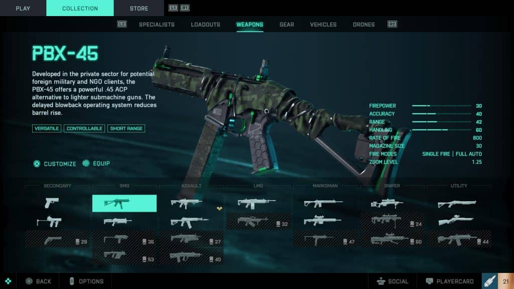 Battlefield 2042 PBX-45 Best Loadout