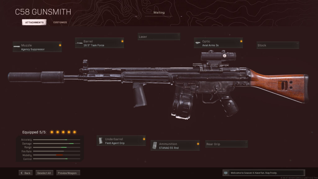 best zero recoil loadout warzone season 5 gunsmith class setup