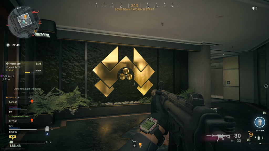 COD Warzone Nakatomi Plaza Vault In game