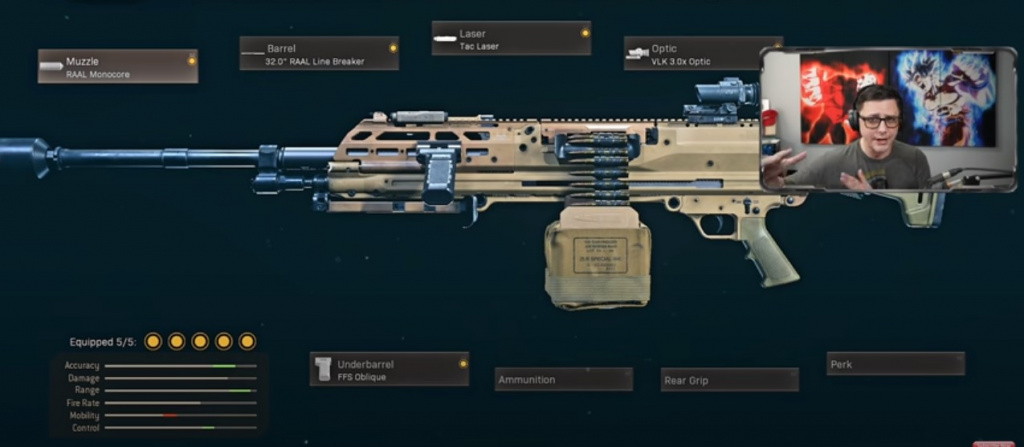 JGOD Best RAAL MG loadout FOr Warzone Season 5