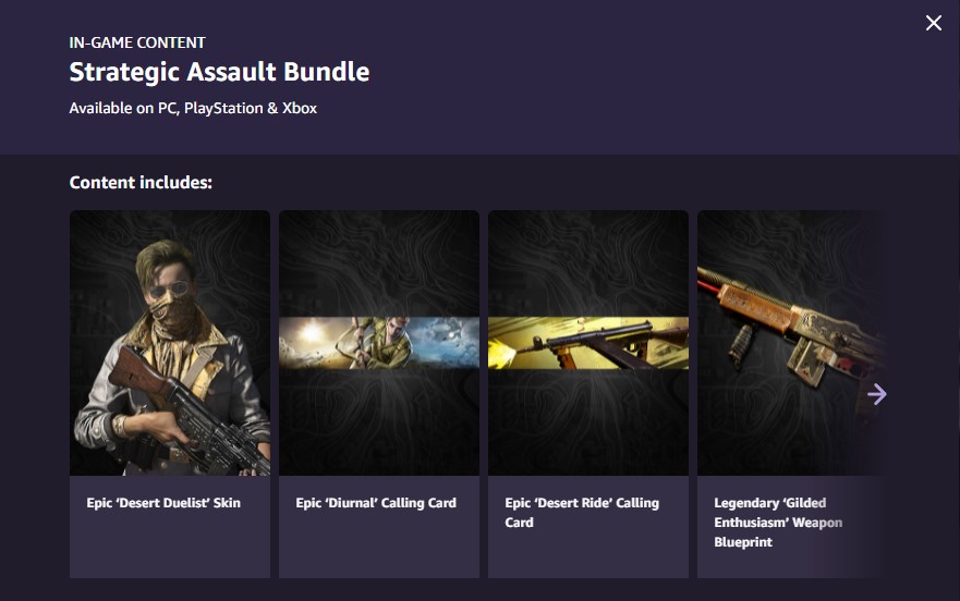 COD Warzone Pacific Prime Gaming Feb Rewards 2