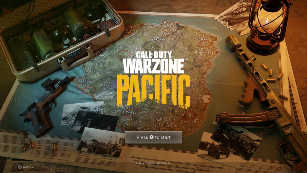 COD Warzone Pacific Season 2 Main Screen