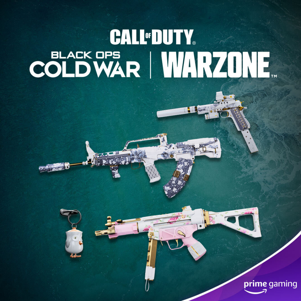 COD Warzone Prime Gaming Jan Rewards Delicate & Deadly Bundle 