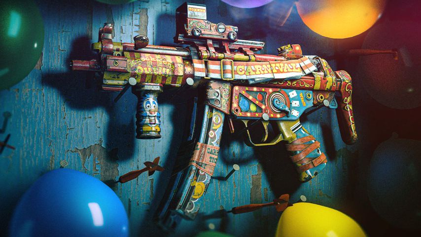 COD Warzone Season 6 Battle Pass Carnival Prize SMG BP