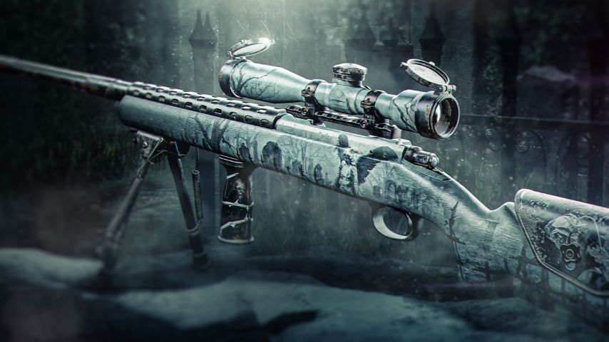 COD Warzone Season 6 Battle Pass Cemetery Thorn Sniper BP