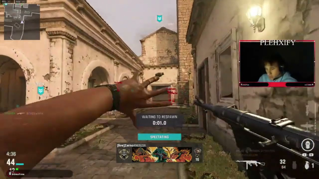 Plehxify caught cheating COD Vanguard wallhacks