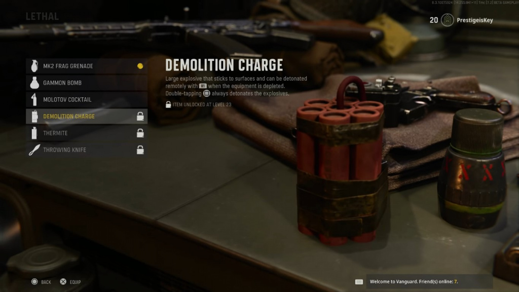 Call of Duty Vanguard Lethal Equipment