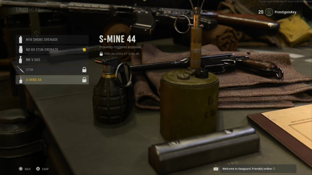 Call of Duty Vanguard Tactical Equipment