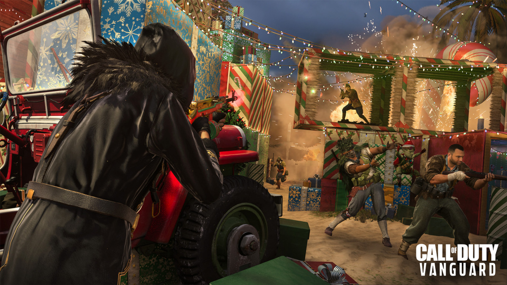 Festive Fervor reintroduces a classic multiplayer mode in COD Vanguard and Warzone Pacific.