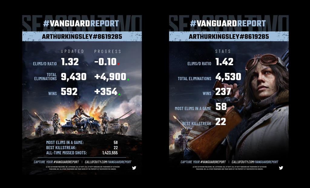 Call of duty cod vanguard report how to get stats new reports