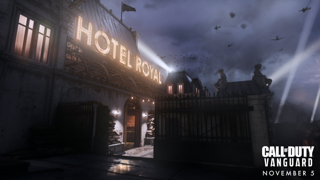 All COD Vanguard multiplayer maps at launch hotel royal