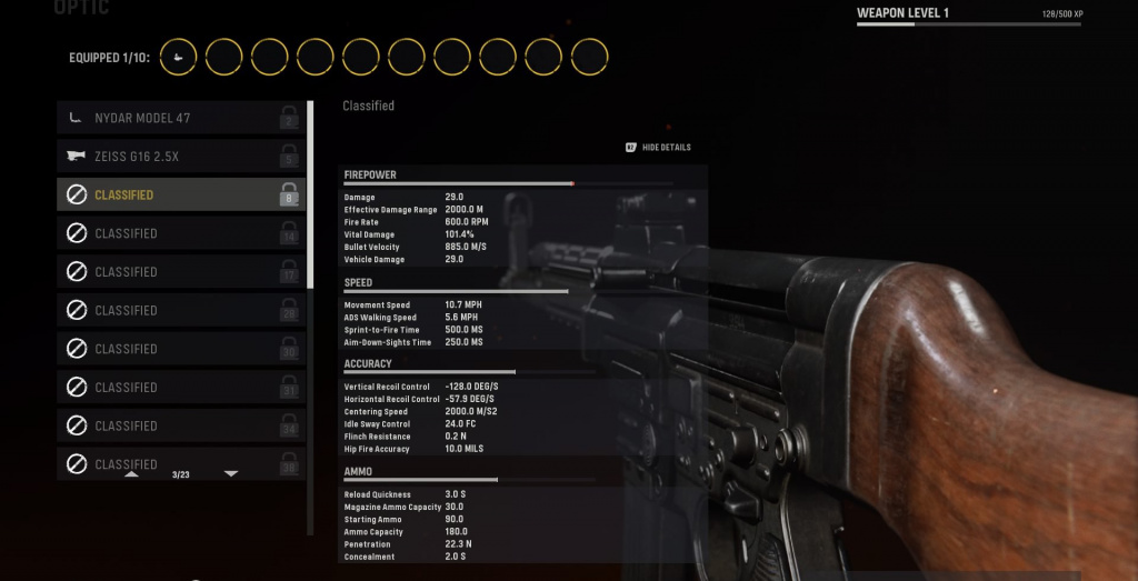 COD Vanguard gunsmith leaked: Weapon stats, perks, attachments, more