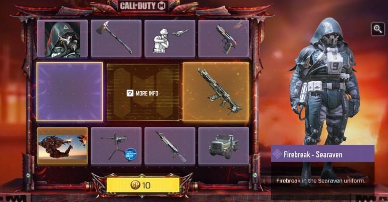 COD Mobile Thorned Rose redux rewards lucky draw ASM10 Abyssal Agent legendary blueprint how to get
