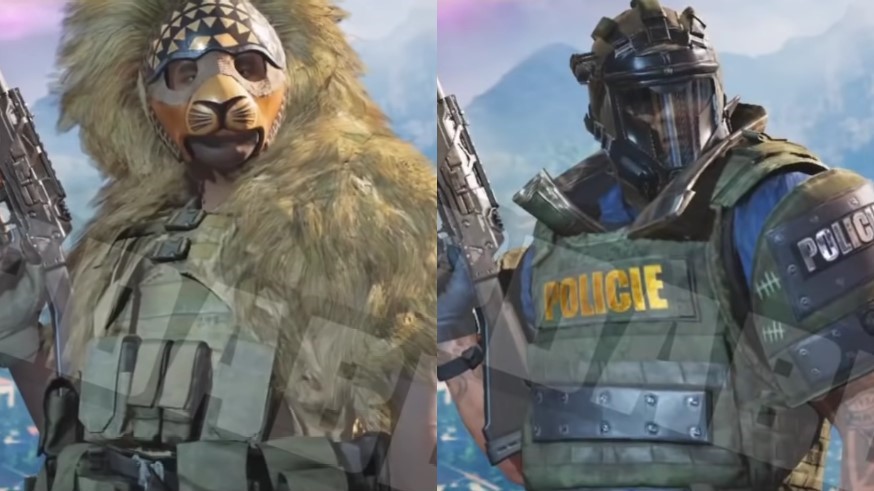 COD Mobile Season 6 The Heat Grinch - The Lionheart / Firebreak - The Fire Team