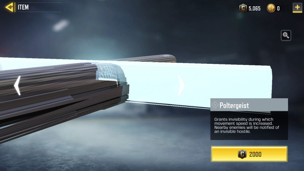 How to unlock Poltergeist Class in COD Mobile