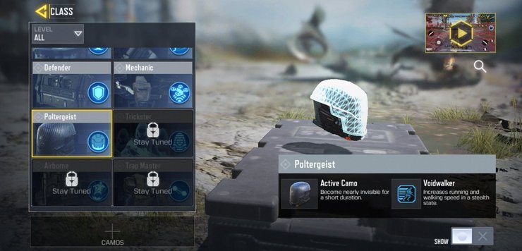 How to unlock Poltergeist Class in COD Mobile