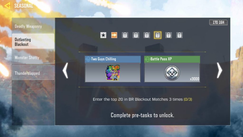 COD Mobile Outlasting Blackout challenge: How to get free Battery - Shuttle operator