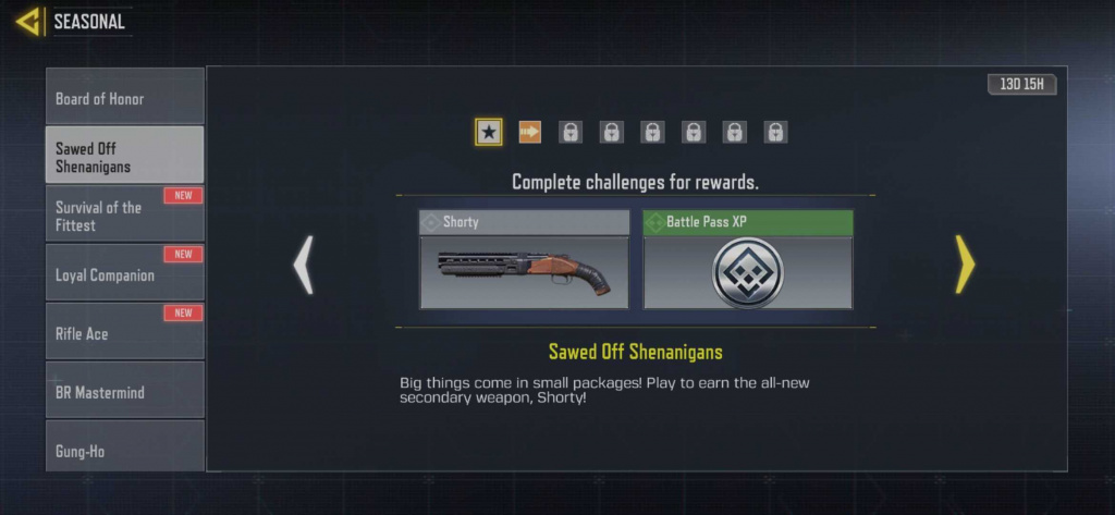COD Mobile get Shorty Shotgun free Sawed off Shenanigans