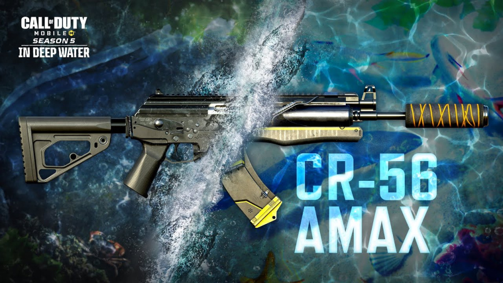 Mejor rifle de asalto CR-56 AMAX Temporada 5 COD Mobile