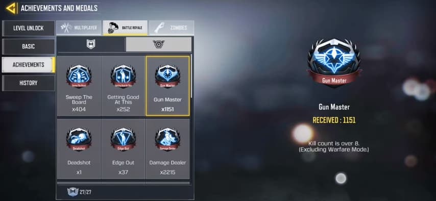 How to earn Gun Master medal in Call of Duty: Mobile season 8