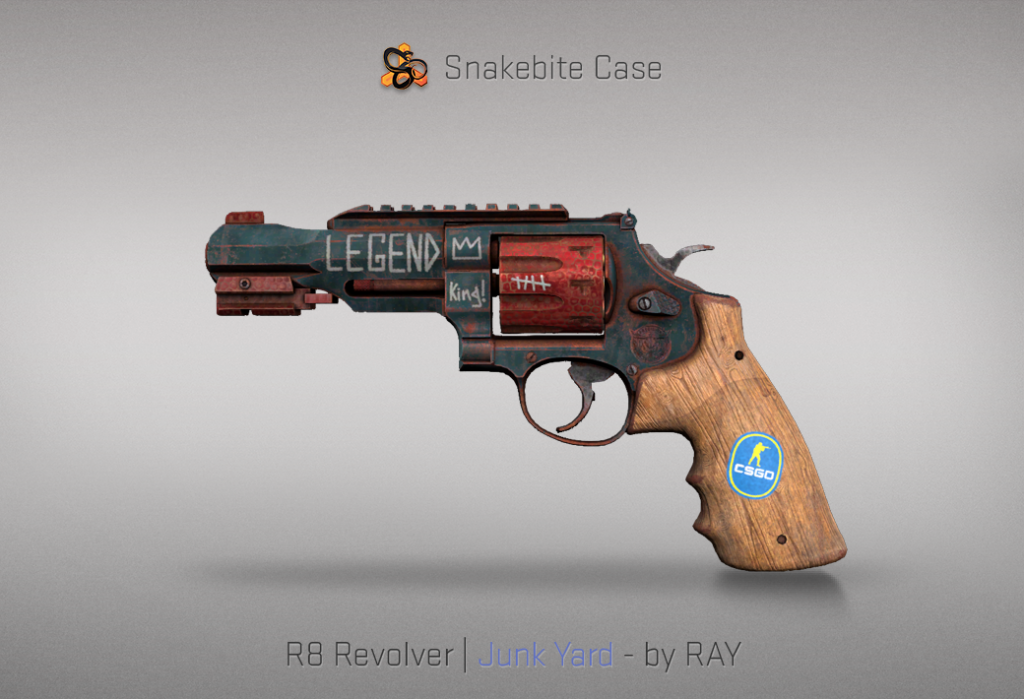 R8 Revolver Junk Yard