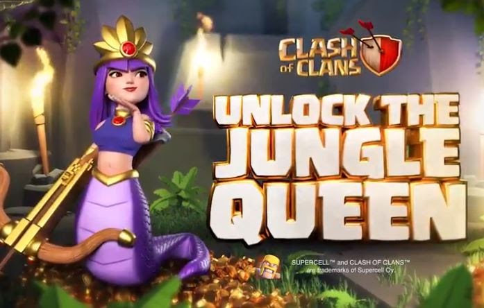 Clash of the Clans June 2021 jungle queen