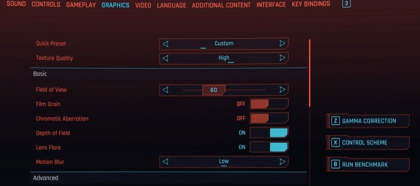 Cyberpunk 2077 PC benchmark mode test tool how to use results settings next-gen update