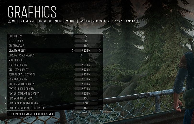 Days gone best pc settings how to increase FPS