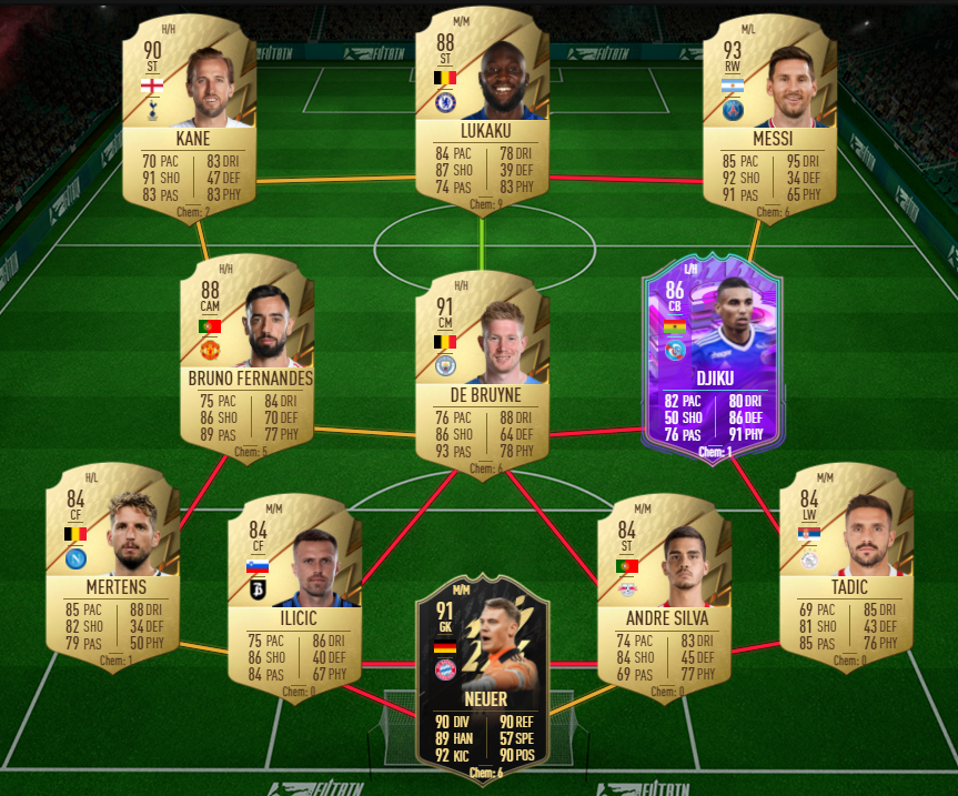 89 rated squad