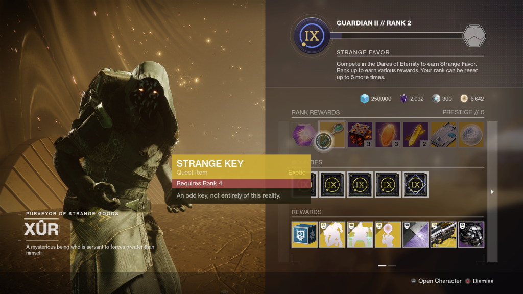 strange key destiny 2